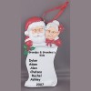 Santa and Mrs. Claus Scroll