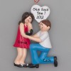 Engaged Couple Ornament, Personalized