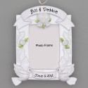 Wedding Photo Frame Ornament with Stand, Personalized